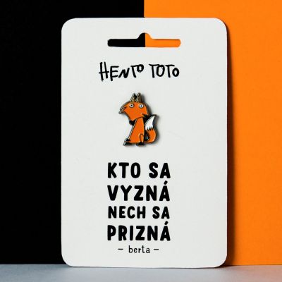 BROŠŇA BERTA | HENTO TOTO